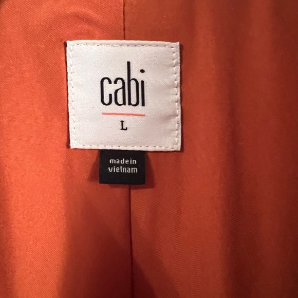 CAbi Bold Orange Coat - Picture 7 of 7
